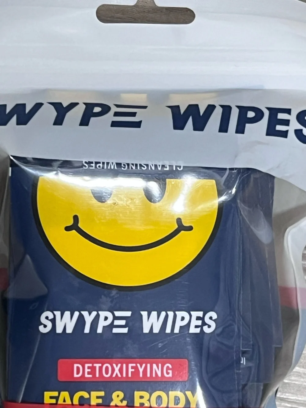 SWYPE Wipes Detoxifying Face & Body Cleansing Wipes 30 Count NEW in package